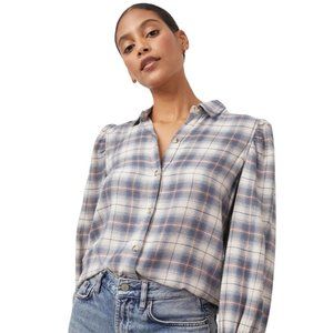 Rails Angelica-Natural Marine Plaid